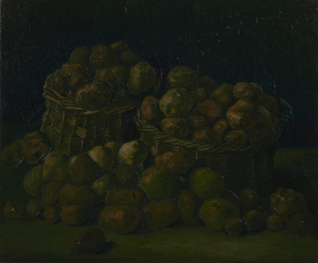 Cestas de patatas, Van Gogh, 1885, Museo Van Gogh