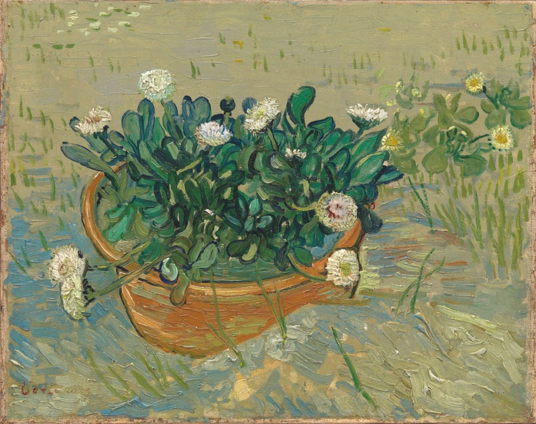 Cuenco con margaritas, Vincent van Gogh, 1888, Virginia Museum of Fine Arts