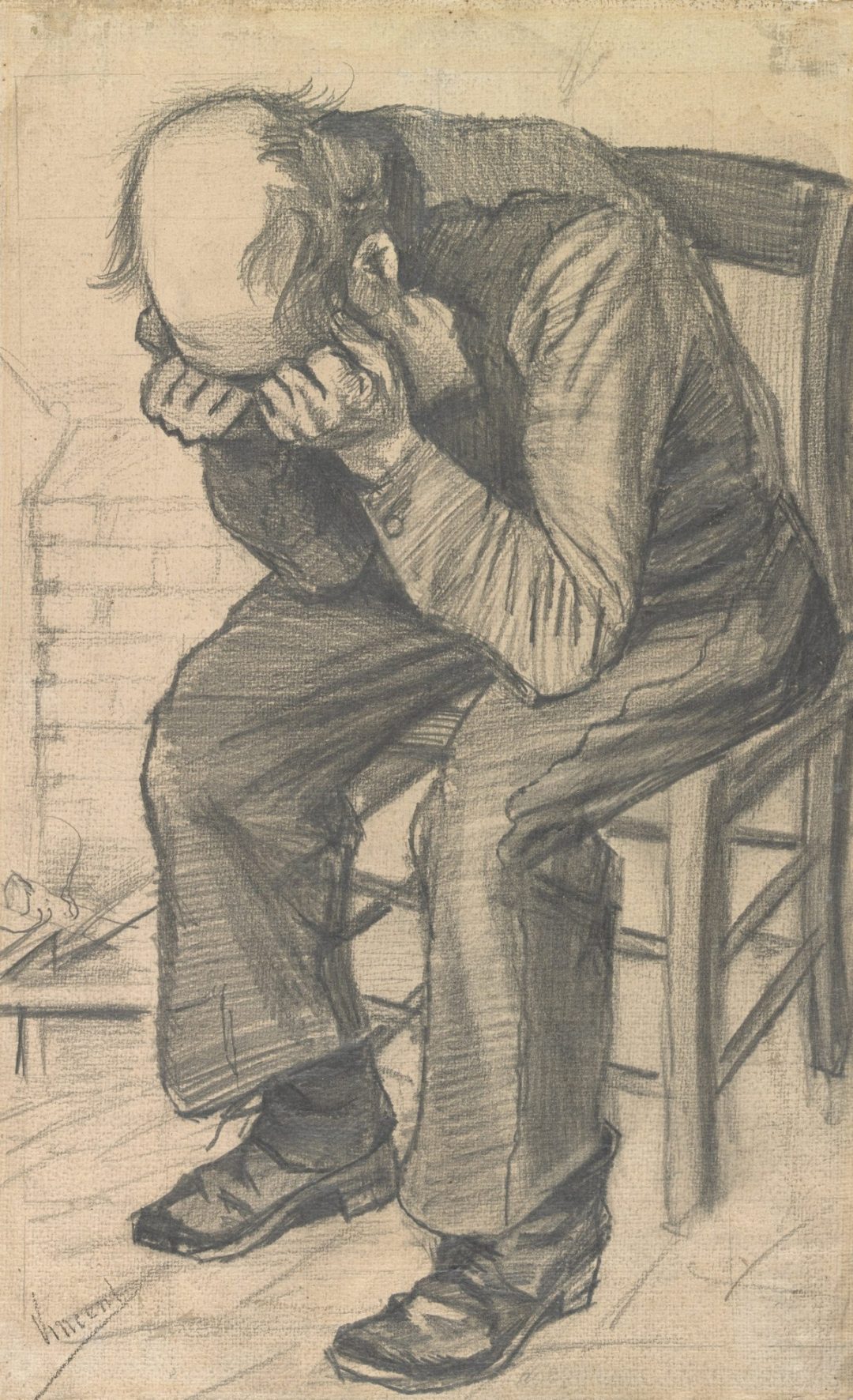 Desgastado (Worn Out), Vincent van Gogh, 1882, Museo Van Gogh