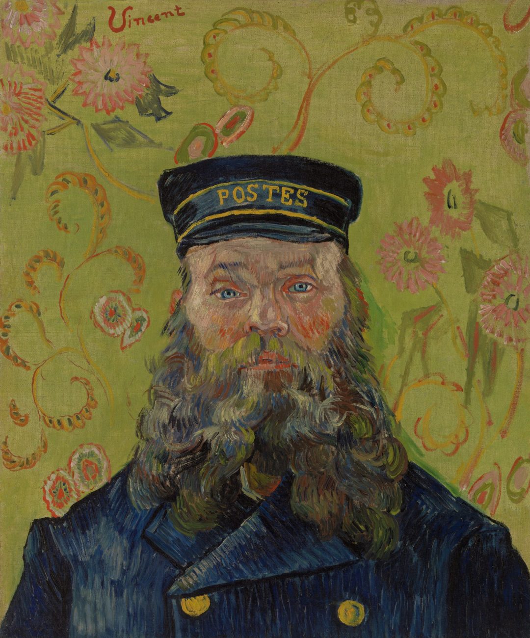 El cartero Joseph Roulin, Vincent van Gogh, 1889, Fundación Barnes
