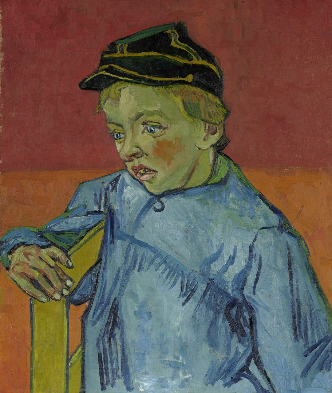 El escolar (Camille Roulin), Van Gogh, 1888, MASP