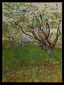 El huerto en flor, de Van Gogh