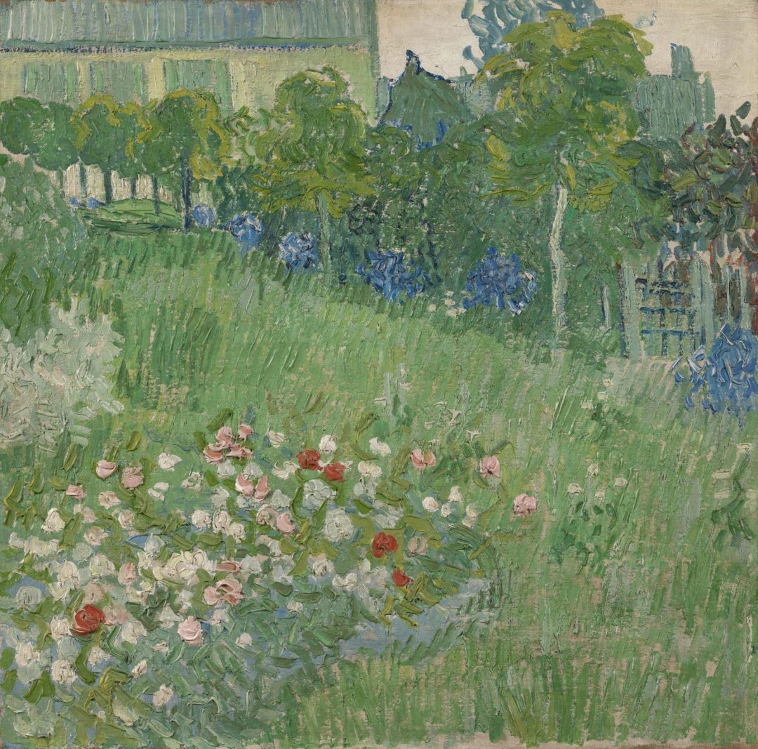El jardín de Daubigny, Vincent van Gogh, 1890, Museo Van Gogh