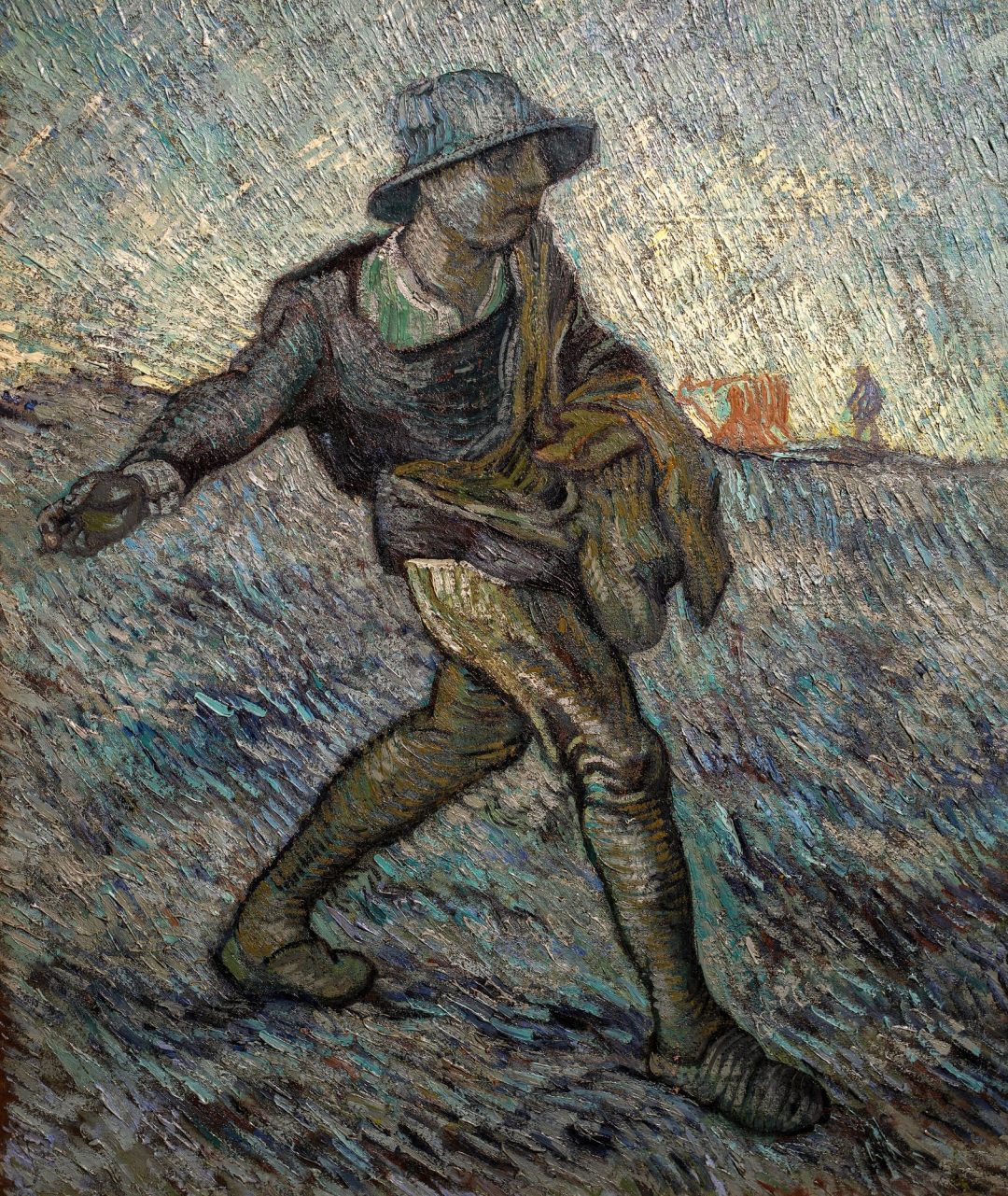 El sembrador, según Millet, Van Gogh, Kröller-Müller