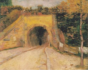 Calzada con paso subterráneo, de Van Gogh