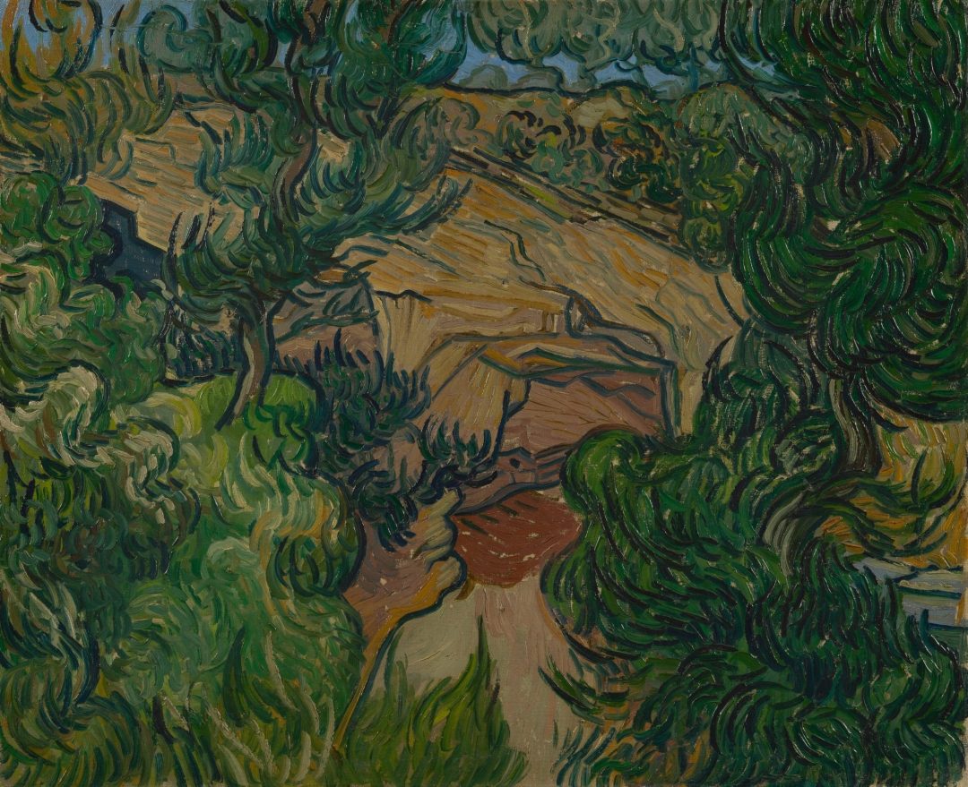 Entrada a una cantera, Vincent van Gogh, 1889, Museo Van Gogh