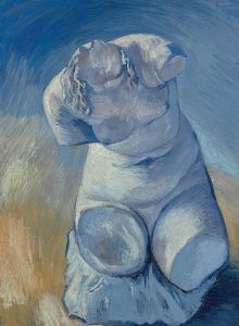 Estatuilla de yeso de un torso femenino, de Van Gogh