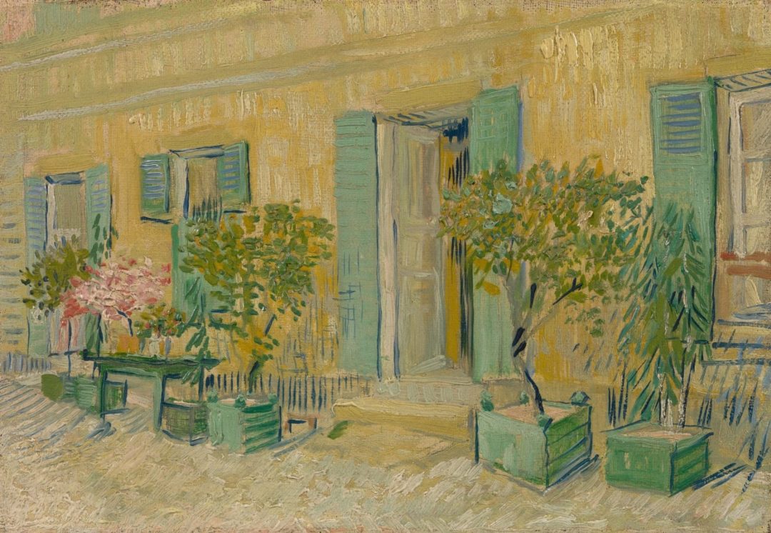 Exterior de un restaurante en Asnières, Vincent van Gogh, 1887, Museo Van Gogh