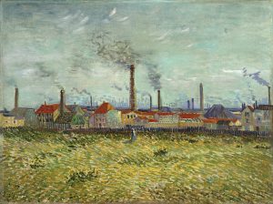 Fábricas en Clichy, de Van Gogh