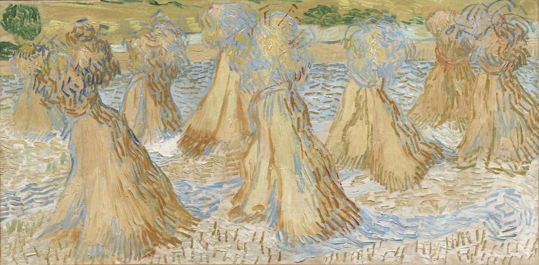 Gavillas de trigo, Vincent van Gogh, 1890, Museo de Arte de Dallas