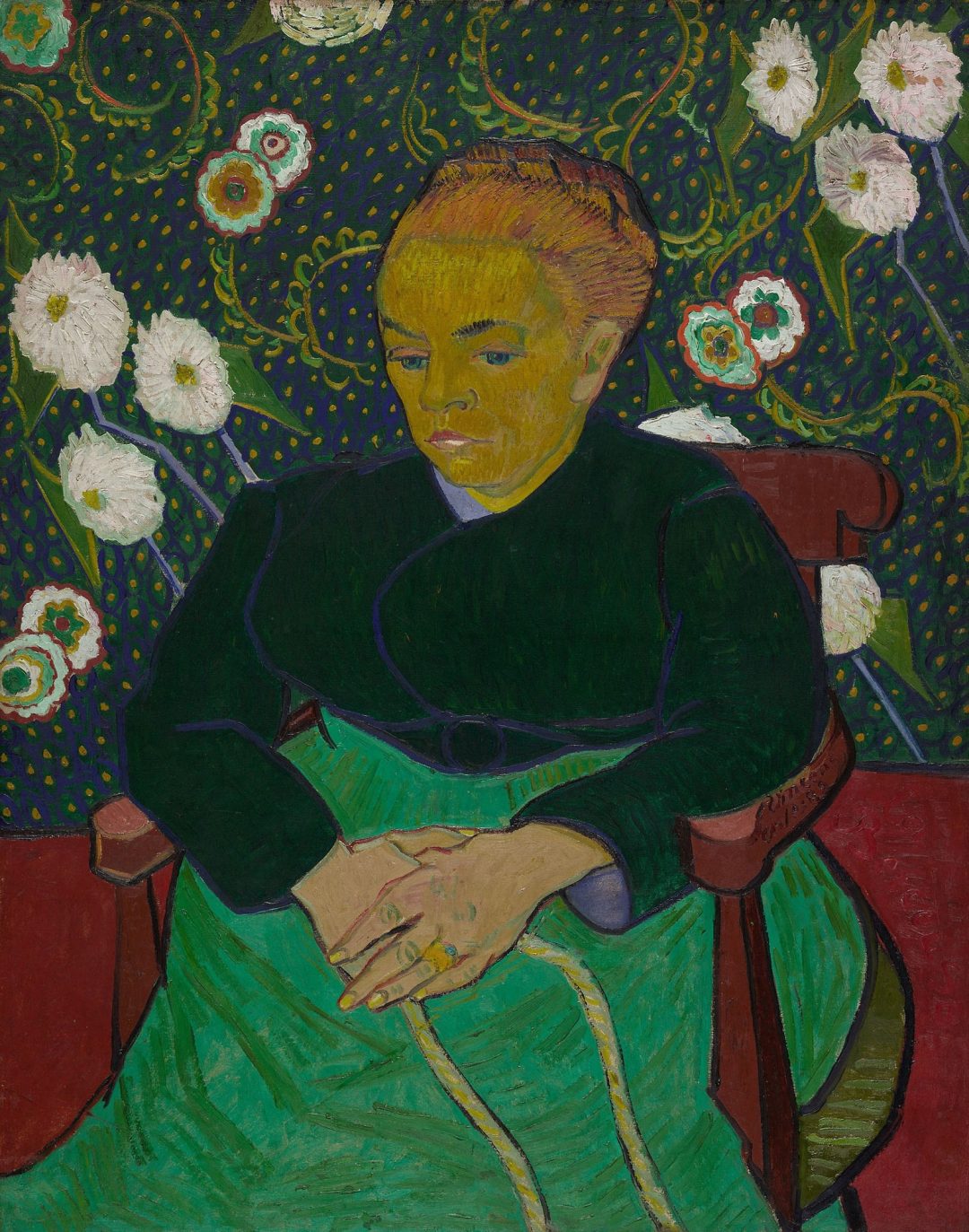 La Berceuse, Van Gogh, 1889, Art Institute of Chicago