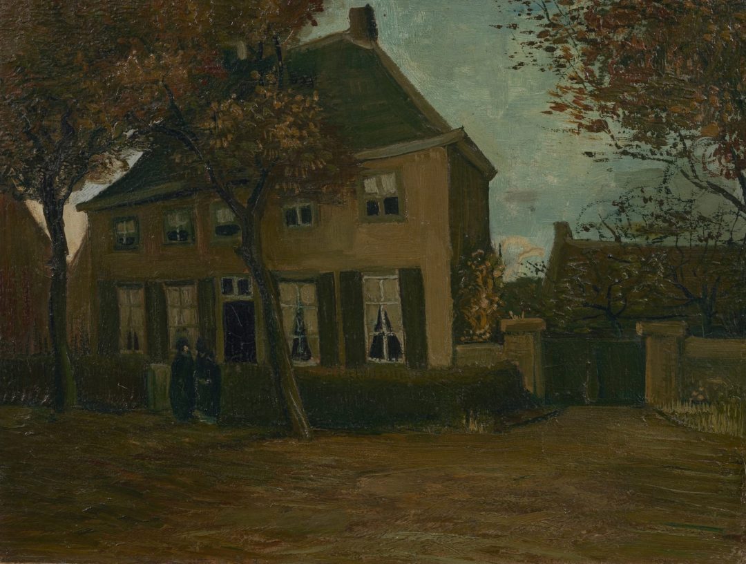 La casa parroquial de Nuenen, Vincent van Gogh, 1885, Museo Van Gogh