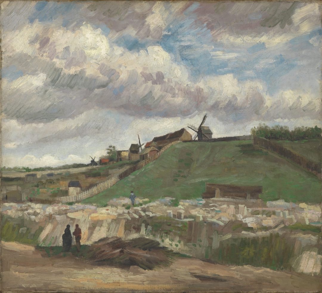 La colina de Montmartre con cantera, Vincent van Gogh, 1886, Museo Van Gogh