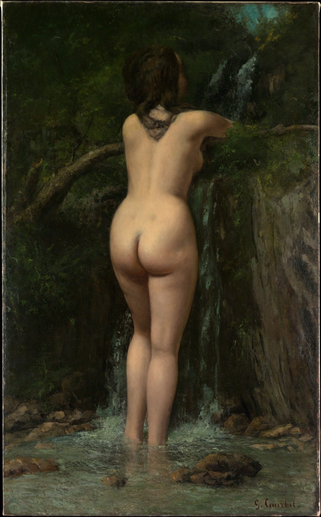 La fuente, Gustave Courbet, 1862, Metropolitan Museum of Art