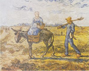 La mañana, de Van Gogh