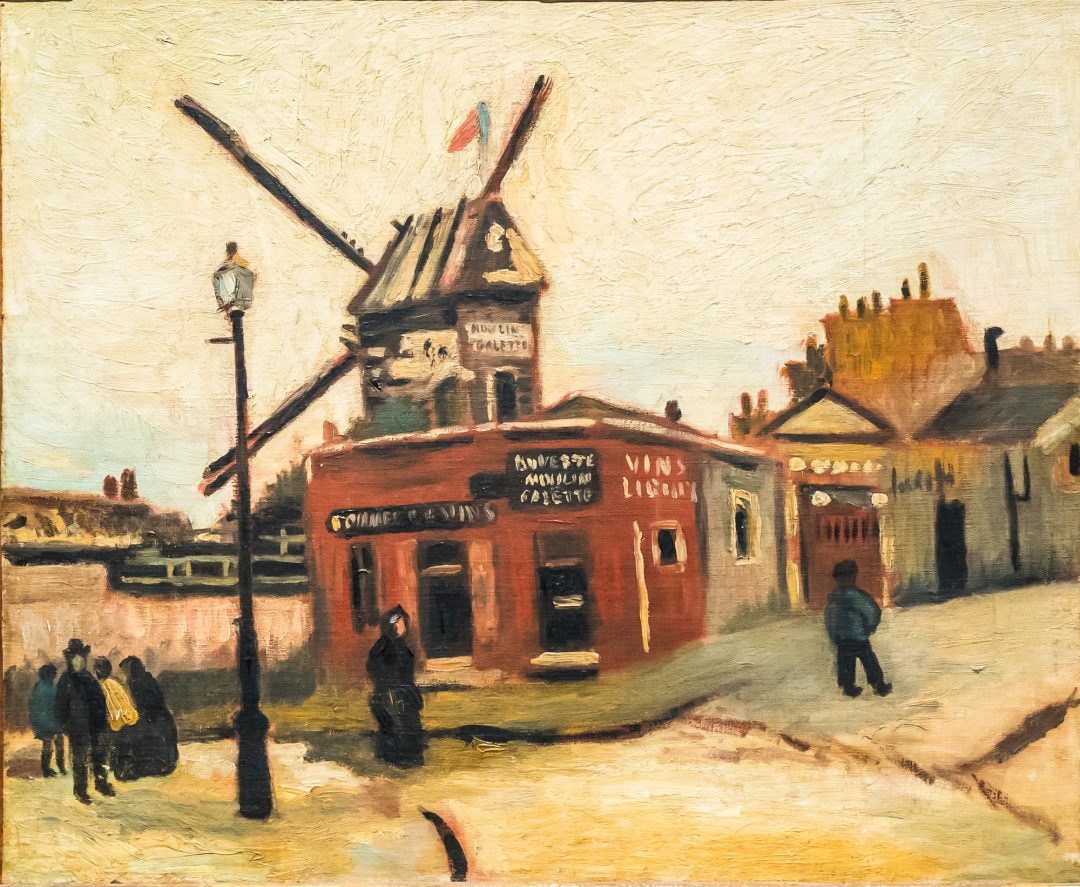Le Moulin de la Galette, Baden, de Van Gogh (París, 1886)
