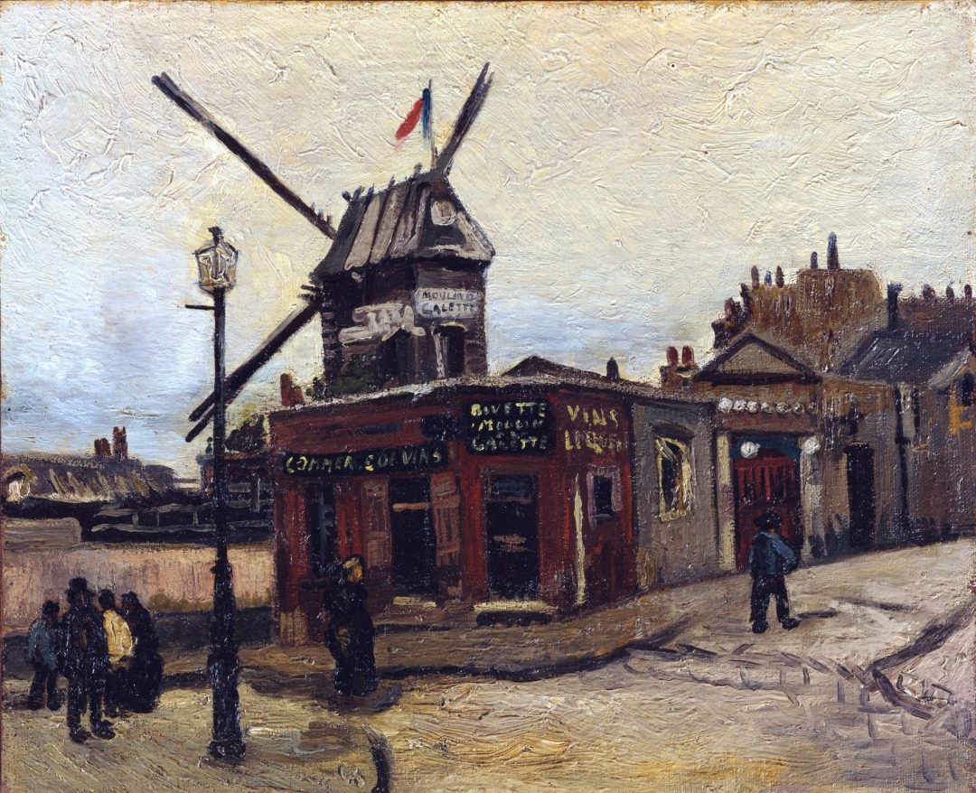 Le Moulin de la Galette, Berlín, de Van Gogh (París, 1886)