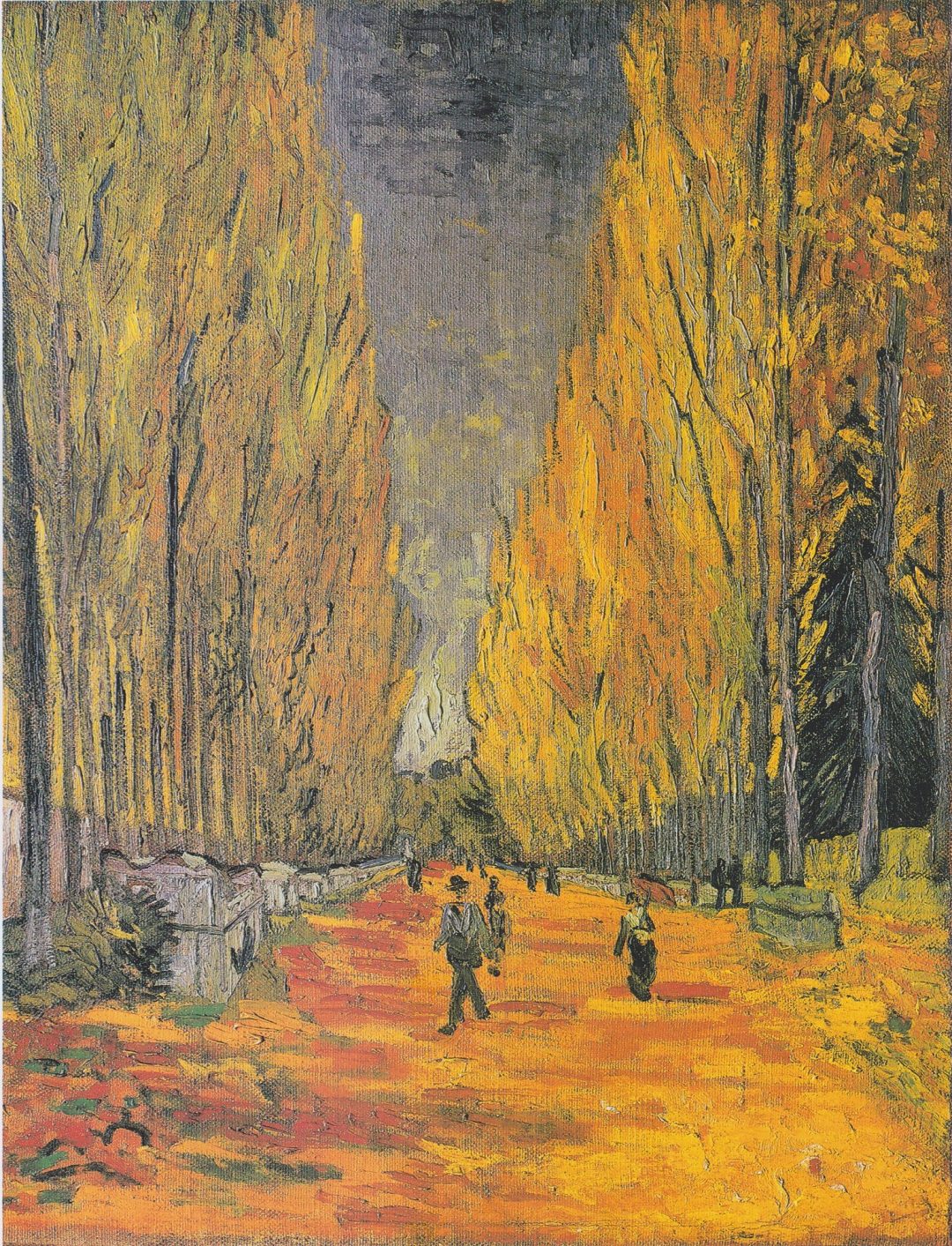 Les Alyscamps, Van Gogh, 1888