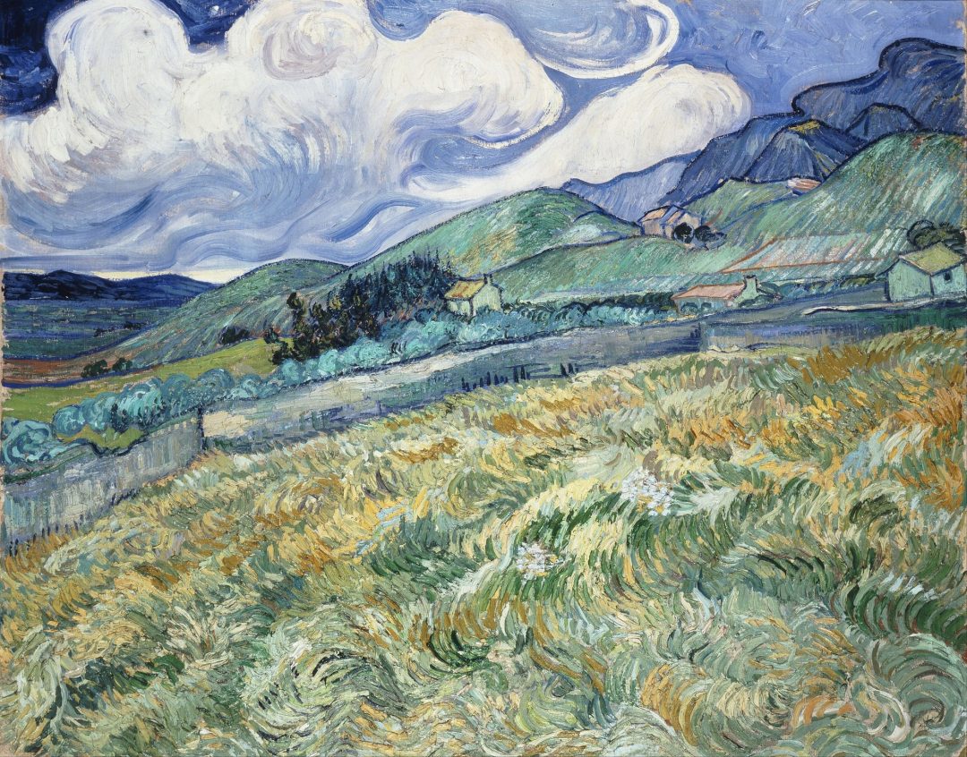 Paisaje montañoso detrás del hospital de Saint-Paul, Vincent van Gogh, 1889, Ny Carlsberg Glyptotek