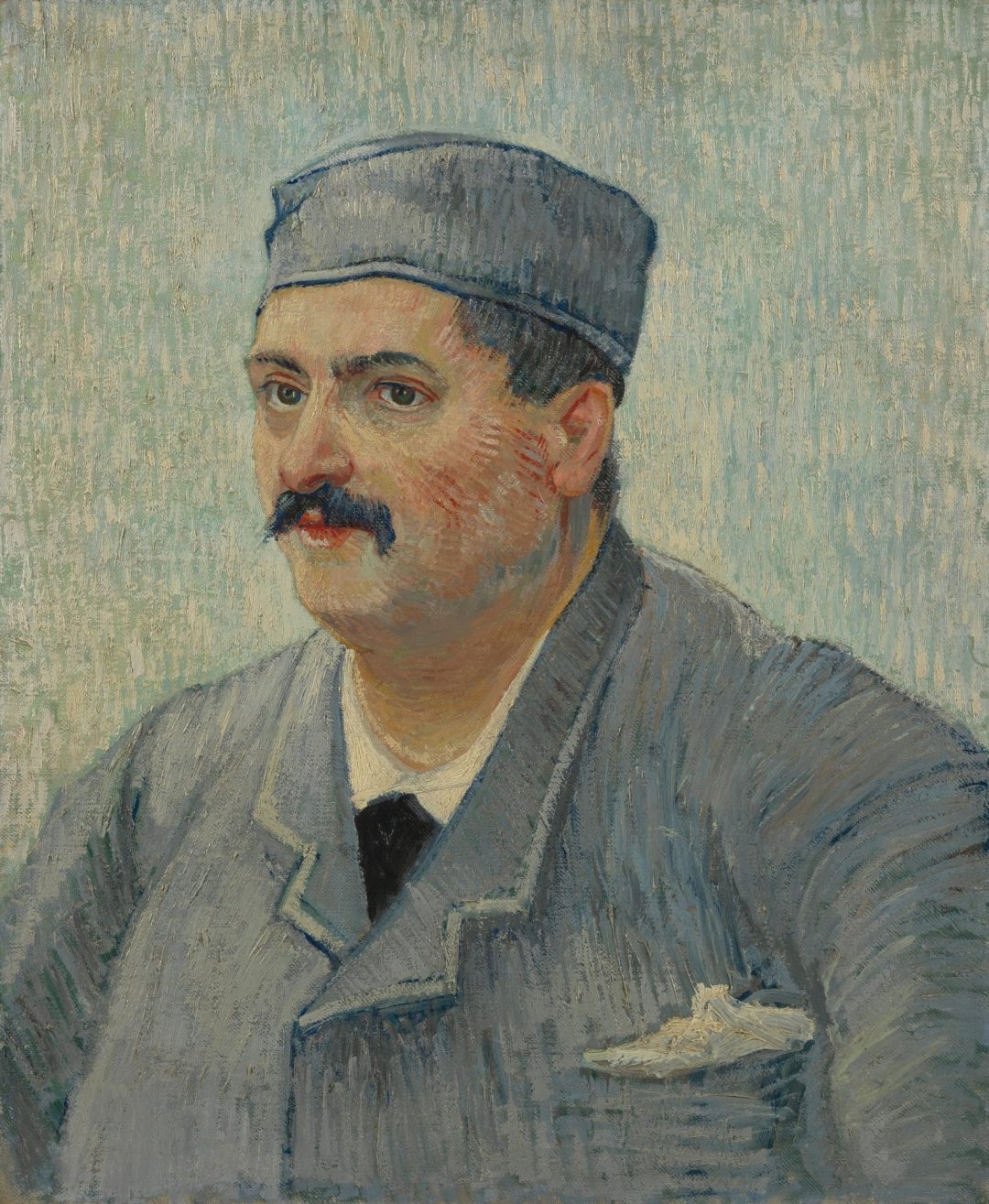 Retrato de Étienne-Lucien Martin, Van Gogh, París, 1887, Museo Van Gogh