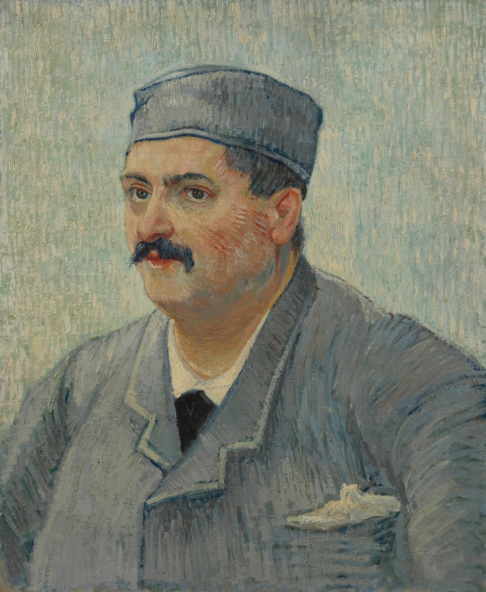 Retrato de Étienne-Lucien Martin, Van Gogh, París, 1887, Museo Van Gogh