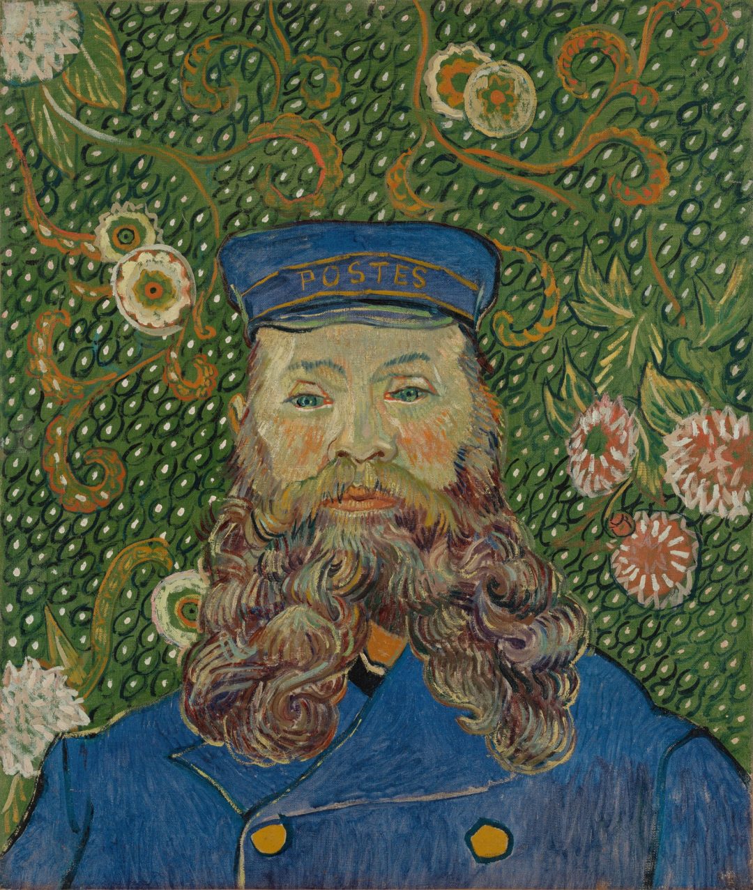 Retrato de Joseph Roulin, Vincent van Gogh, 1889, MoMA