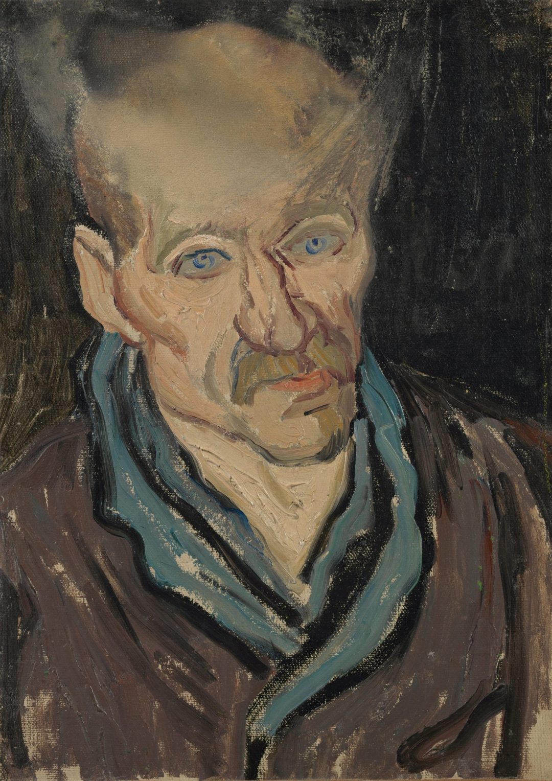 Retrato de un paciente del hospital de Saint-Paul, Van Gogh, 1889, Museo Van Gogh
