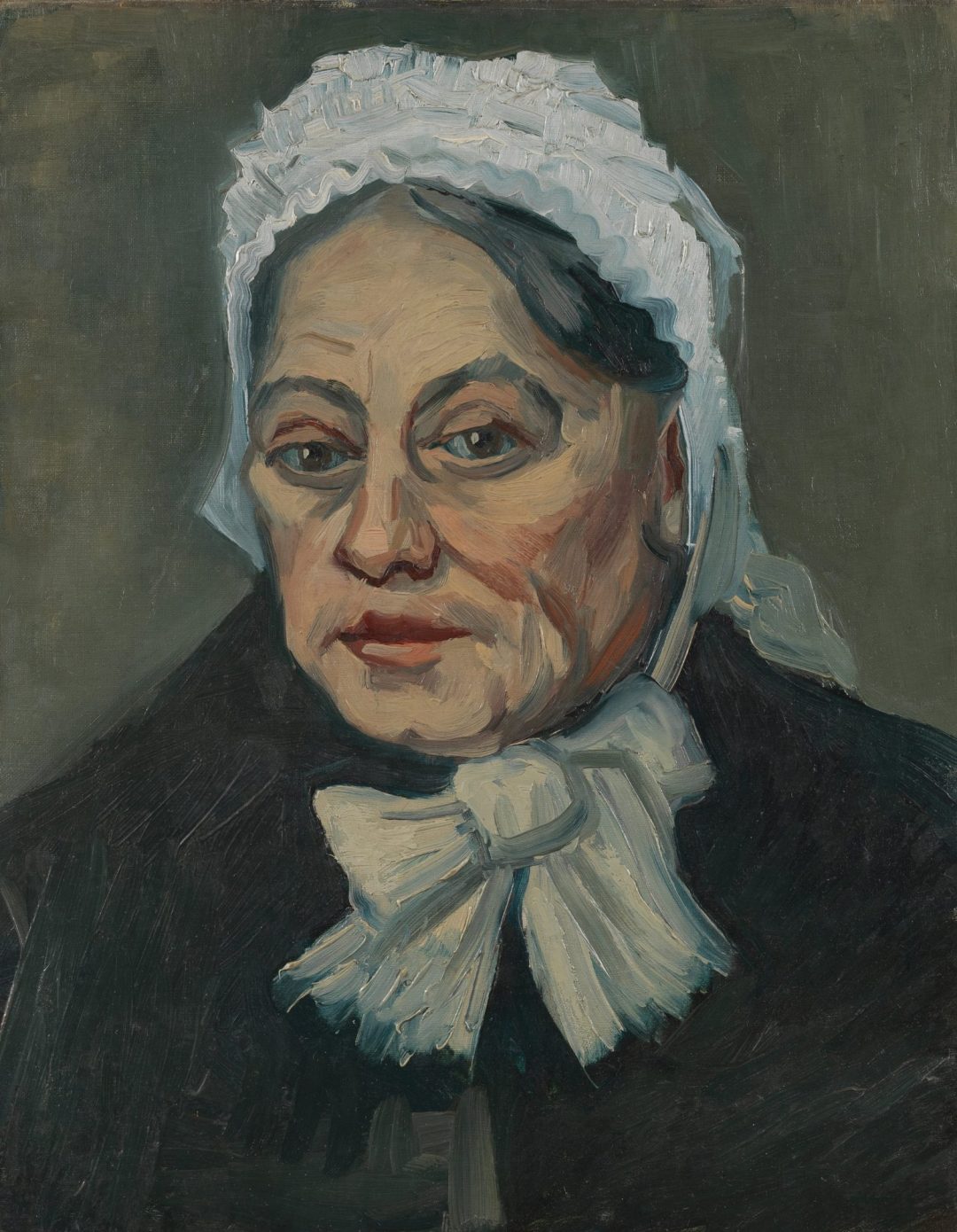Retrato de una anciana, Vincent van Gogh, 1885, Museo Van Gogh