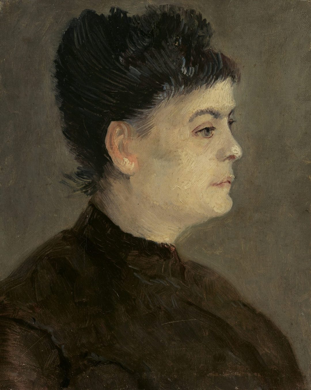 Retrato de una mujer (Agostina Segatori), Vincent van Gogh, 1887, Museo Van Gogh