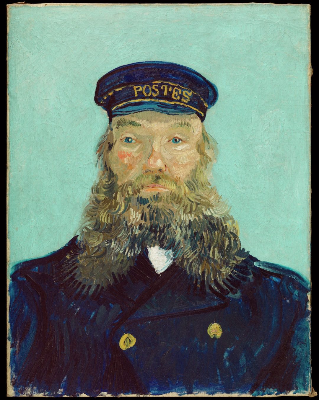 Retrato del cartero Joseph Roulin, Van Gogh, 1888, Detroit