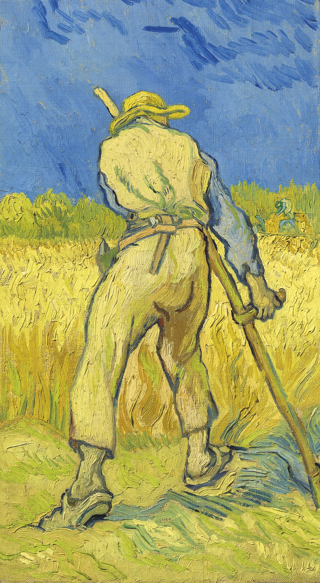 Segador con guadaña, según Millet, Van Gogh, 1889