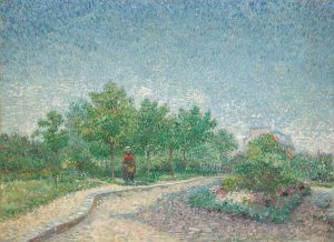 Senda del parque Voyer d’Argenson en Asnières, de Van Gogh
