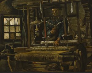 Tejedor visto de frente, de Van Gogh