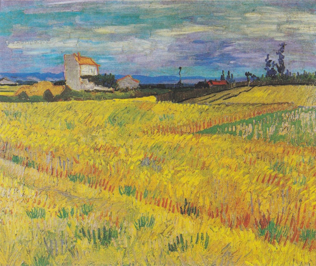 Trigal, Vincent van Gogh, Arlés, junio de 1888