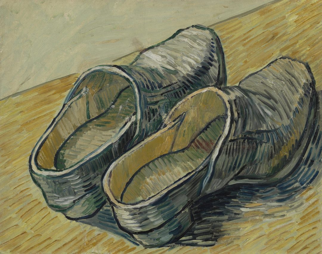 Un par de zuecos de cuero, Vincent van Gogh, 1889, Museo Van Gogh