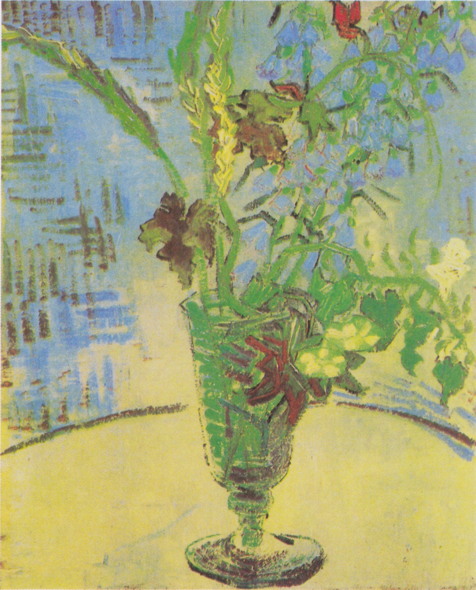 Vaso con flores silvestres, Van Gogh, 1890