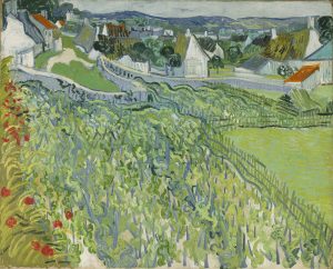Viñedos en Auvers, de Van Gogh