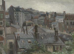 Vista de los tejados de París, de Van Gogh