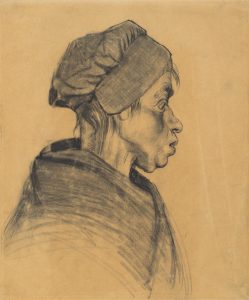 Cabeza de mujer, de Van Gogh