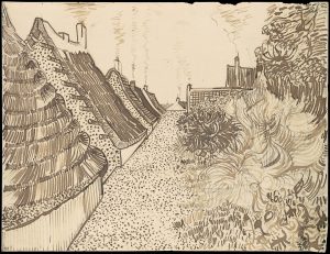 Calle en Saintes-Maries, de Van Gogh