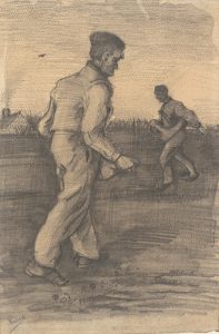 Dos sembradores, de Van Gogh