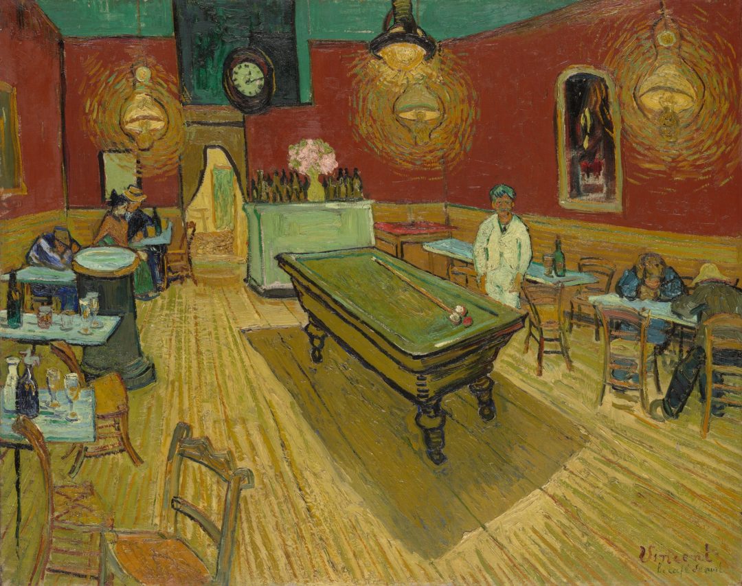 El café de noche, de Vincent van Gogh