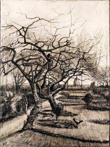 Jardín de la casa parroquial, de Van Gogh