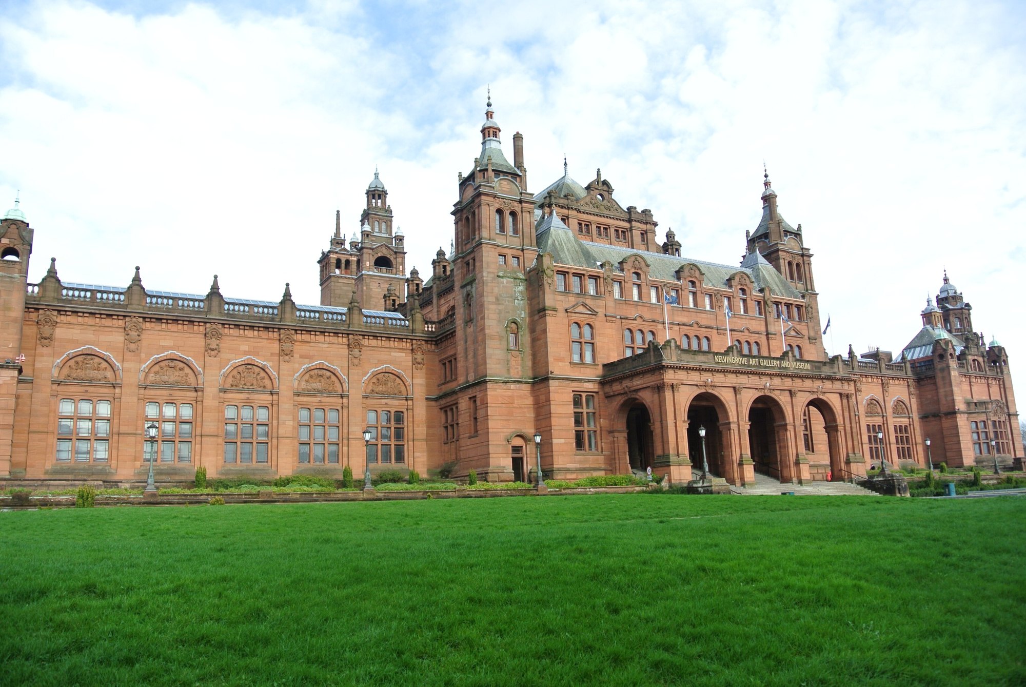 Edificio del Kelvingrove Art Gallery and Museum en Glasgow