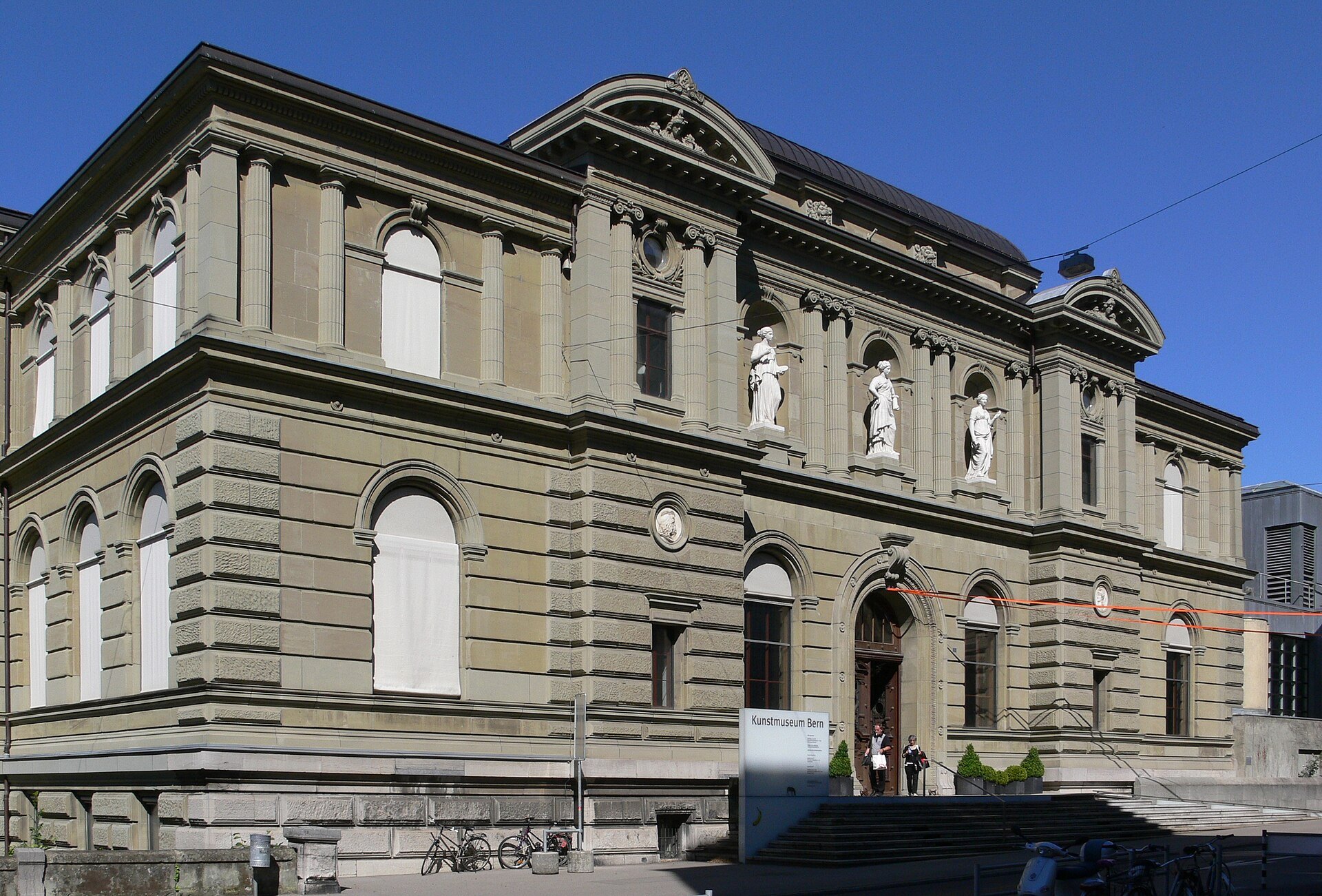 Edificio del Kunstmuseum Bern en Berna