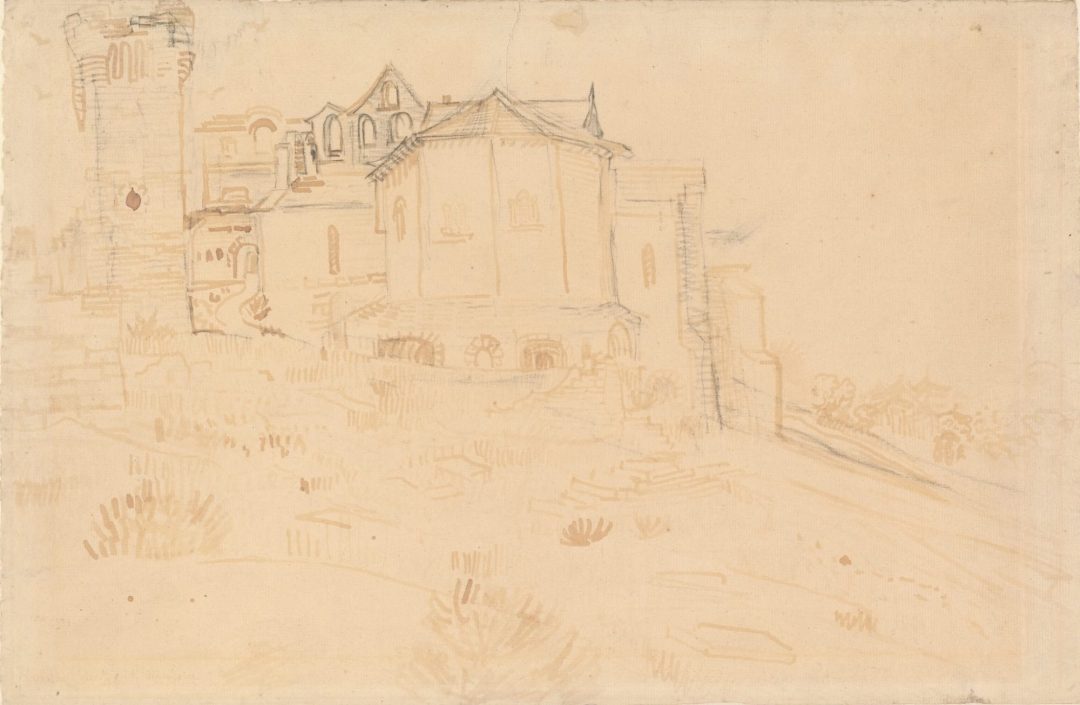 Las ruinas de Montmajour (Arlés, 1888), de Vincent van Gogh