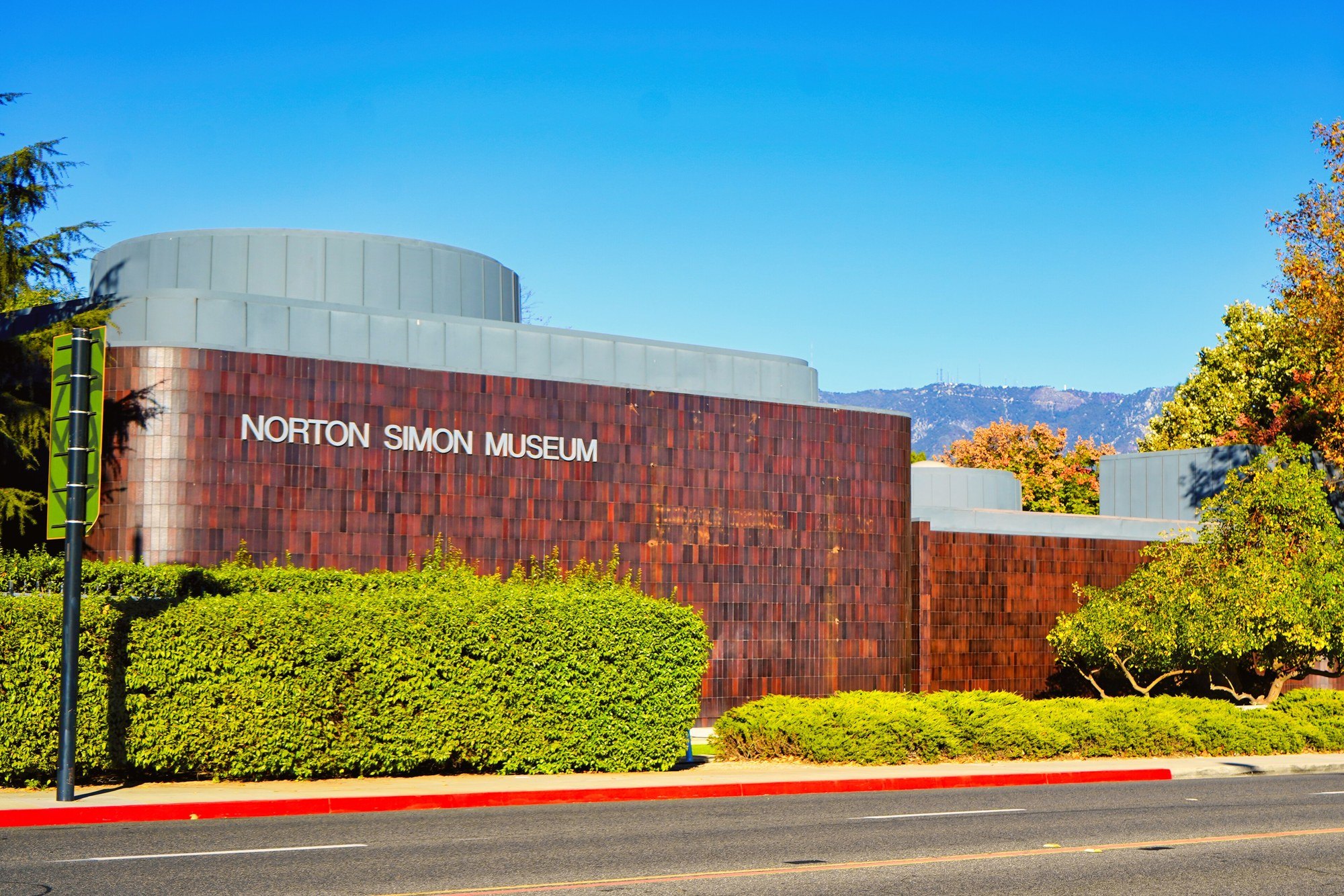 Edificio del Museo Norton Simon en Pasadena