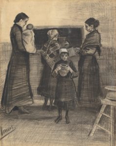Reparto de sopa en un comedor popular, de Van Gogh